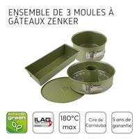 Set van 3 cakevormen - ZENKER - Green Vision - 18 tot 30 cm - thumbnail