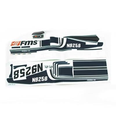 FMS - Cessna 182 (V2) Decal Sheet (Blue) (FMSMG305AB)