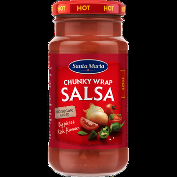 Santa Maria Chunky Wrap Salsa Hot 230 g bij Jumbo