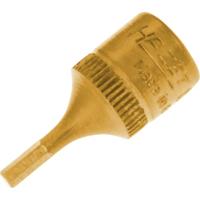 HAZET Dopsleutelbit 8501-2.5 · 1/4 inch (6,3 mm) vierkant hol · Binnen-zeskant-profiel · SW 2,5 mm - thumbnail