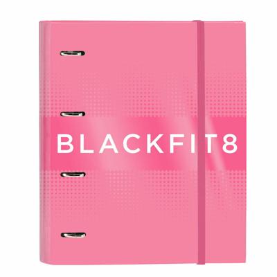Ringmap BlackFit8 Glow up A4 Roze (27 x 32 x 3.5 cm) Ringmap BlackFit8 Glow up A4 Roze (27 x 32 x 3.5 cm)