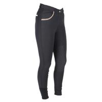 Horka Nicola FG rijbroek zwart maat:34 - thumbnail