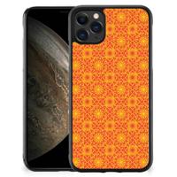 Apple iPhone 11 Pro Bumper Case Batik Oranje - thumbnail