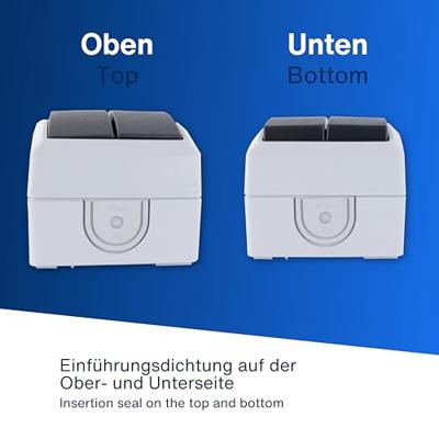 REV 0511571777 Serieschakelaar Compleet AquaForm Lichtgrijs 1 stuk(s) REV 0511571777 Serieschakelaar Compleet AquaForm Lichtgrijs 1 stuk(s)