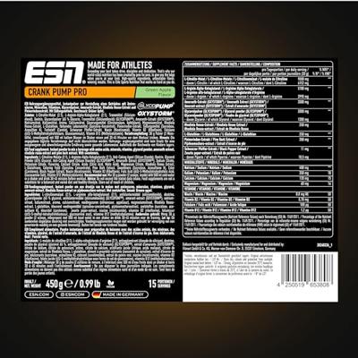 Crank pump pro green apple 450 Gram