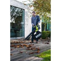 Ryobi OBV18 cordless leaf blowers 200 km/h Groen - thumbnail