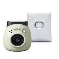 Fujifilm INSTAX PAL digital camera, Pistachio Green + printer SQUARE Link, White - thumbnail