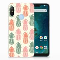 Xiaomi Mi A2 Lite Siliconen Case Ananas - thumbnail