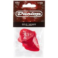 Dunlop 486PHV Gels Red Heavy Pick plectrum set 12 stuks - thumbnail