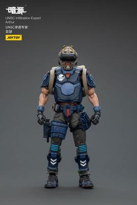 UNSC Dark Source Action Figur Infiltration Expert Arthur 7 cm