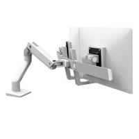 Ergotron HX Dual Arm Desk Mount Monitor-tafelbeugel 2-voudig 38,1 cm (15) - 81,3 cm (32) Wit Draaibaar, In hoogte verstelbaar, Kantelbaar, Zwenkbaar - thumbnail