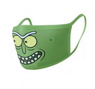Rick and Morty Face Mask Set - Pickle Rick Rick and Morty Face Mask Set - Pickle Rick