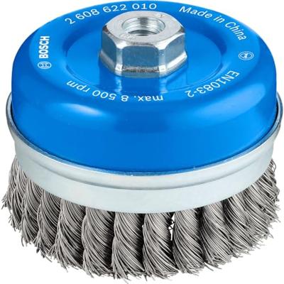 Bosch Accessoires Komstaalborstel 100 mm, 0,5 mm, 8500 U/ min, 14 1st - 2608622010