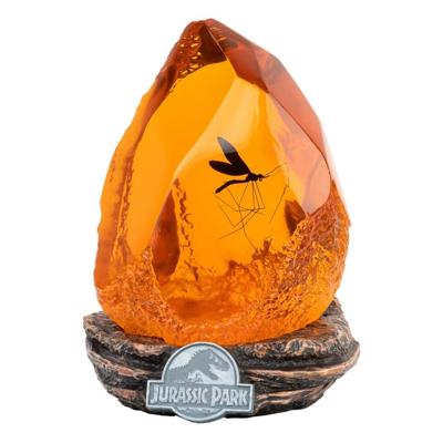 Jurassic Park Lamp with USB-C Amber