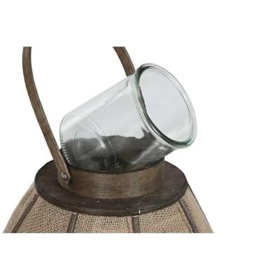 Kaarshouder Home ESPRIT Natuurlijk Jute Bamboe 37 x 37 x 70 cm Kaarshouder Home ESPRIT Natuurlijk Jute Bamboe 37 x 37 x 70 cm