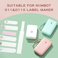 NIIMBOT A2A68601601 Etiketten (rol) 40 x 12 mm Wit 160 stuk(s) Universele etiketten - thumbnail