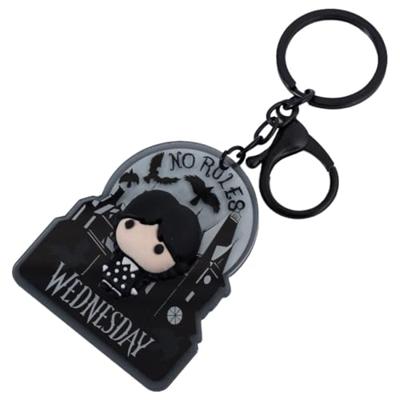 Wednesday 3D Acrylic Keychain