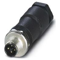 Phoenix Contact 1404643 Sensor/actuator connector, niet geassembleerd M12 Aantal polen (sensoren): 4 Stekker, recht 1 stuk(s) - thumbnail
