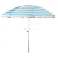 Strandparasol Libra streepmotief blauw - thumbnail