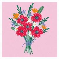 Ravensburger CreArt Poppy Bouquet - thumbnail