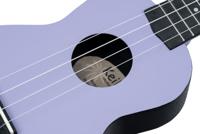 Ortega Keiki K2-LAF Soprano Size Ukulele Lavender Field sopraan ukelele set - thumbnail