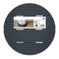 Nature Plantentrolley Houtcomposiet Ø30cm - thumbnail