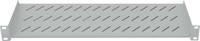 Intellinet 712200 19 inch Apparaatbodem voor patchkast 1 HE Vast inbouw Geschikt voor kastdiepte: vanaf 450 mm Grijs - thumbnail