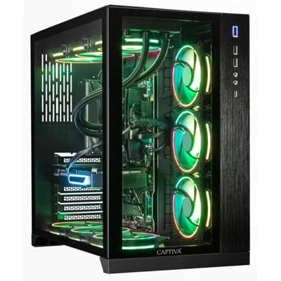 Captiva Game-PC 89085 AMD Ryzen 7 9800X3D 5.2 GHz 16 GB RAM 2 TB SSD Nvidia NVIDIA GeForce RTX 5080 89085