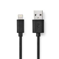 Lightning Kabel | USB 2.0 | Apple Lightning 8-Pins | USB-A Male | 480 Mbps | Vernikkeld | 2.00 m | R - thumbnail