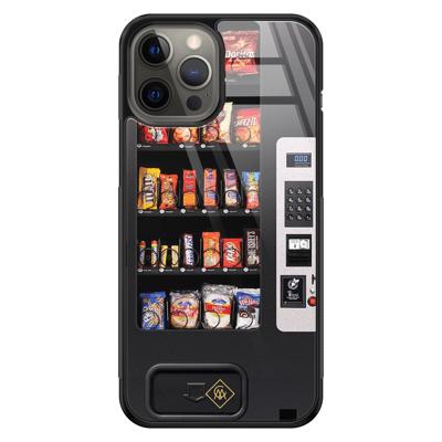 iPhone 12 Pro Max glazen hardcase - Snoepautomaat iPhone 12 Pro Max glazen hardcase - Snoepautomaat
