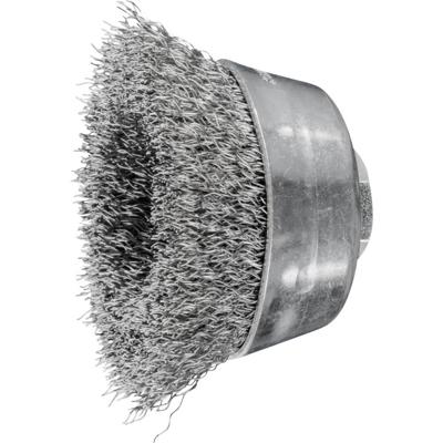 PFERD TOOLS Komborstel ongetordeerd TBU Ø 60 mm M14 Ø roestvrijstalen draad 0,30 voor haakse slijpers POS TBU 60/M14 INOX 0,30 43468905 1 stuk(s)