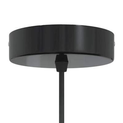 Hanglamp in hoogte verstelbaar E27 31 cm metaal glanzend grijs Hanglamp in hoogte verstelbaar E27 31 cm metaal glanzend grijs
