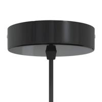 Hanglamp in hoogte verstelbaar E27 31cm metaal glanzend oranje - thumbnail