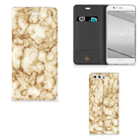 Huawei P10 Plus | Standcase | Marmer Goud - thumbnail