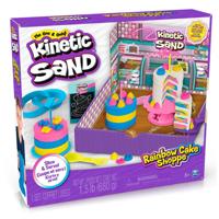 Kinetic Sand speelzand regenboog taartwinkel - thumbnail