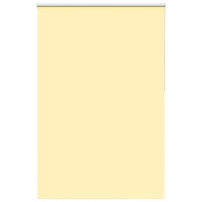 VidaXL Rolgordijn verduisterend 150x210 cm stofbreedte 146,6 cm geel