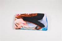 Frozen handdoek polyester blauw 70x140cm - thumbnail
