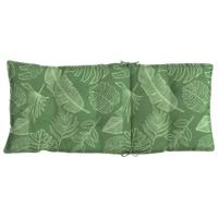 VidaXL Stoelkussens 6 st hoge rug bladpatroon oxford stof - thumbnail