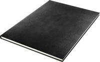 Kangaro Schetsboek - 120g - Blanco Papier - 140 vellen - Hardcover - Imprint Slang - Zwart - thumbnail