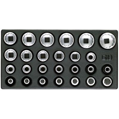 Gedore 1500 ES-D 19 1899694 Steeksleutels 0 mm 26-delig