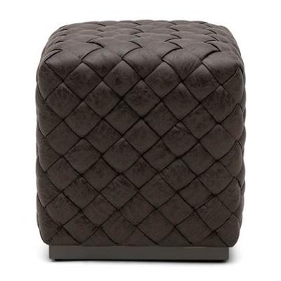 Rivièra Maison Hocker 'Room 48' 40 x 40cm, Pellini, kleur Espresso