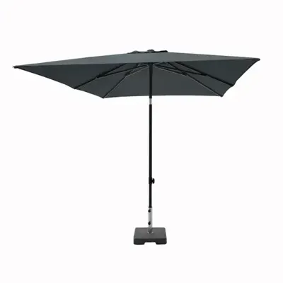 Madison Parasol Denia push-up 200x200cm PE Grijs grade 6