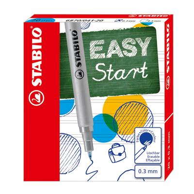 Stabilo easyoriginal 20 navullingen fine - blauw