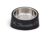 Designed by Lotte - Kattenvoerbak - Grijs - Diam. 14 cm - thumbnail