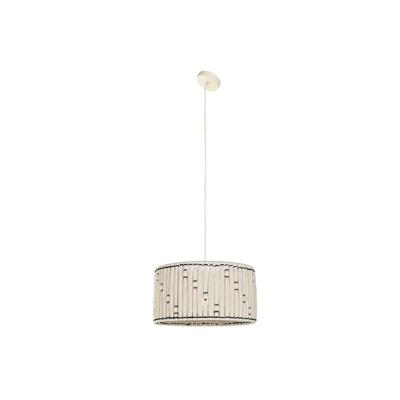 Plafondlamp Home ESPRIT Zwart Jute 50 W 39 x 39 x 21 cm