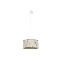 Plafondlamp Home ESPRIT Zwart Jute 50 W 39 x 39 x 21 cm - thumbnail