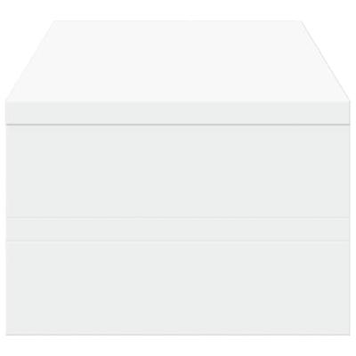 VidaXL Monitorstandaard 54x22x15 cm bewerkt hout wit