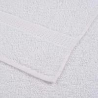 VidaXL Zeepdoekjes 4 st 30x30 cm 360 g/m² 100% katoen wit - thumbnail