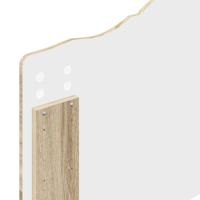 Bedframe met hoofdeinde Sonoma Eiken 100 x 200 cm Bewerkt hout - thumbnail