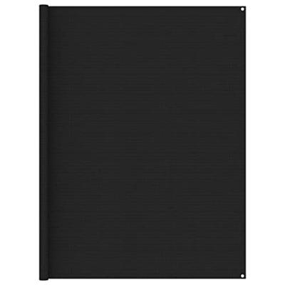 VidaXL Tenttapijt 250x350 cm zwart